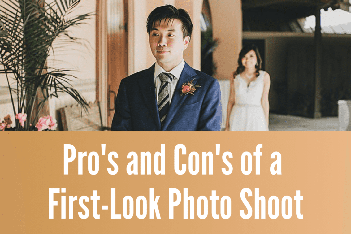 First Look Wedding Photos