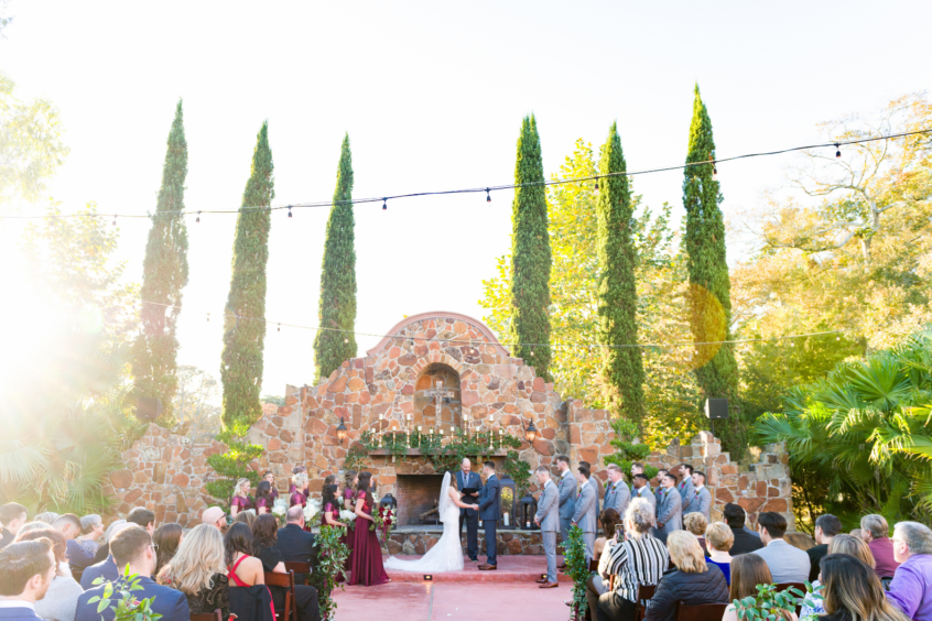 Wedding Ceremony at Madera Estates
