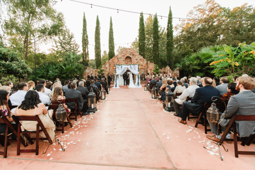 Wedding Ceremony at Madera Estates in Conroe, TX