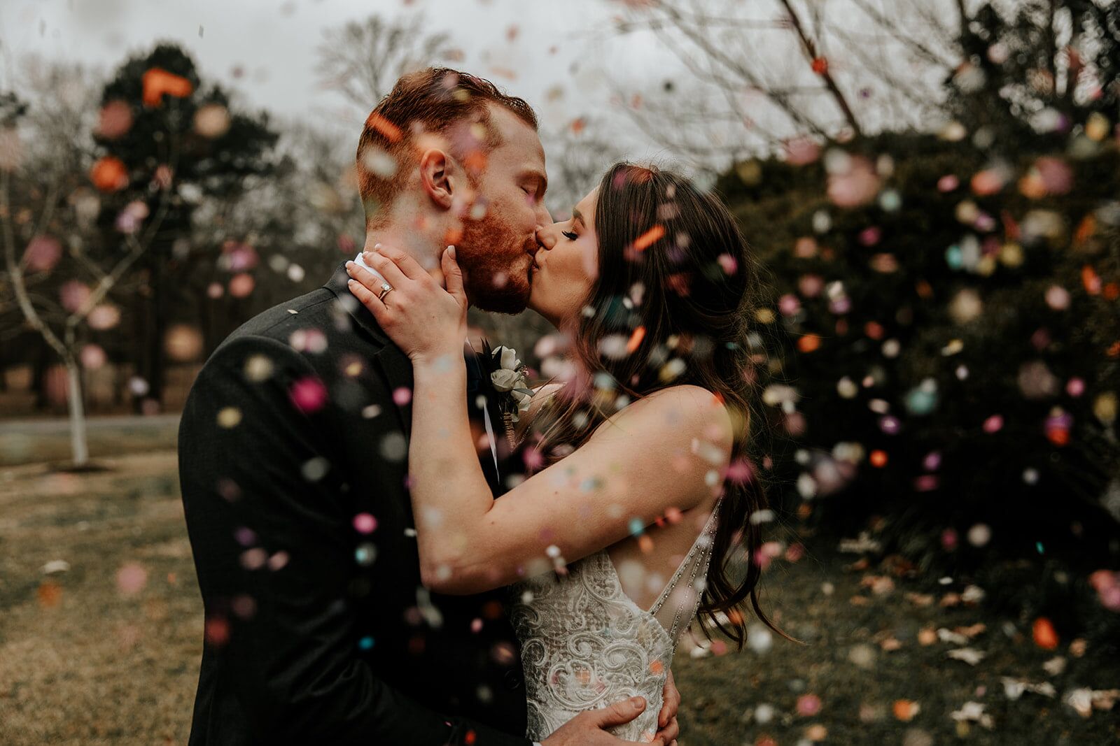 Wedding Confetti Madera Estates in Conroe, Texas
